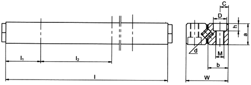 SGV4-320滾柱交叉導軌